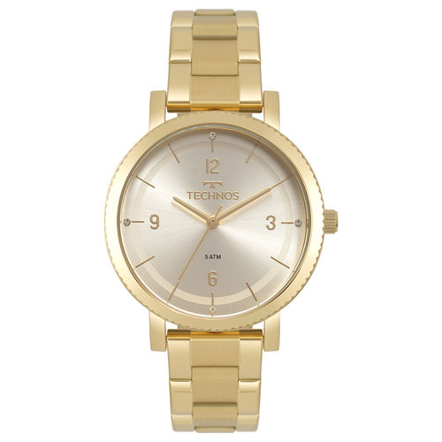 Relógio Technos Feminino Dress Dourado 2035mpr/4x