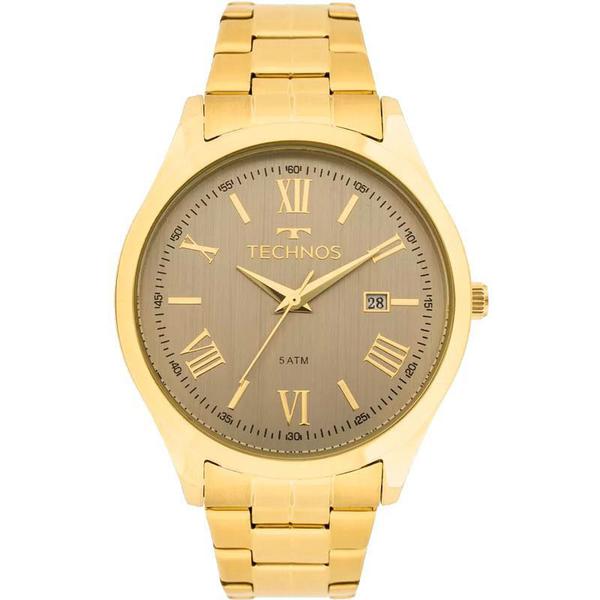 Relogio Technos Feminino Dress Dourado 2115MGM/4C