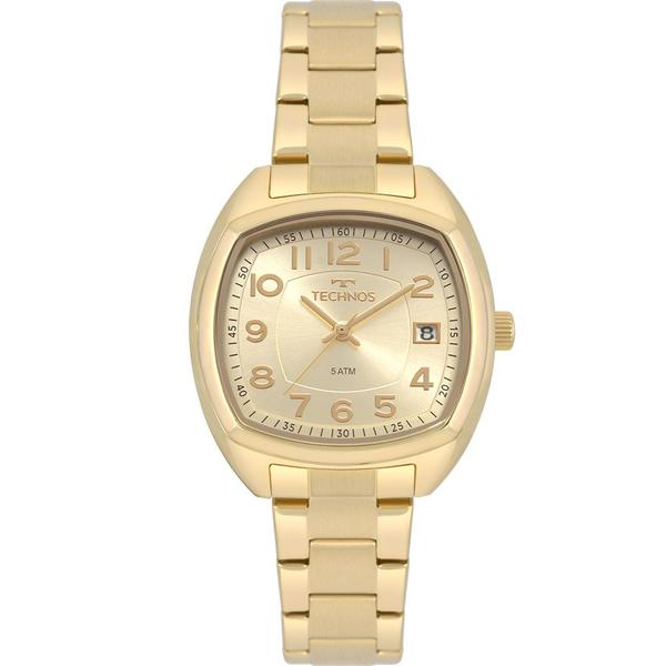 Relógio Technos Feminino Dress Dourado 2115mrj/4x