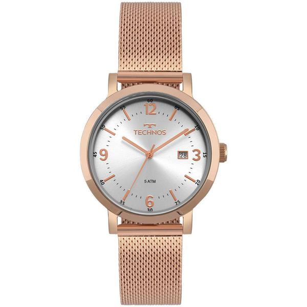 Relógio Technos Feminino Dress Rosé - 2115MPE/4K