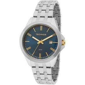 Relógio Technos Feminino Elegance 2115kry/1a Azul Prata