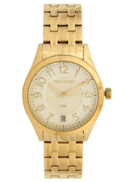 Relogio Technos Feminino Elegance Boutique Dourado 2115KNJ/