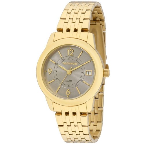 Relógio Technos Feminino Elegance Boutique Dourado 2115Kra/4C