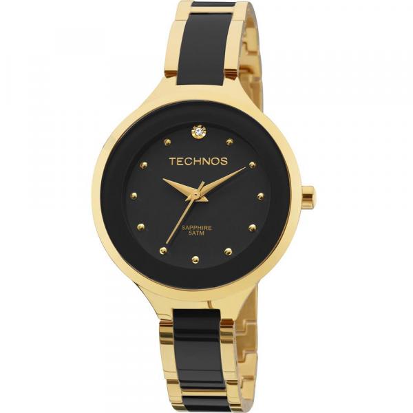 Relógio Technos Feminino Elegance Ceramic Safira 2035lyw/4p