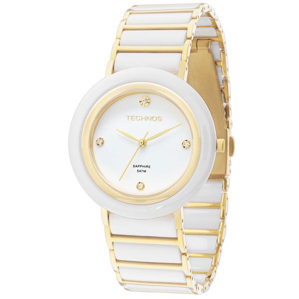 Relógio Technos Feminino Elegance Ceramic Saphire 2036LND/4B