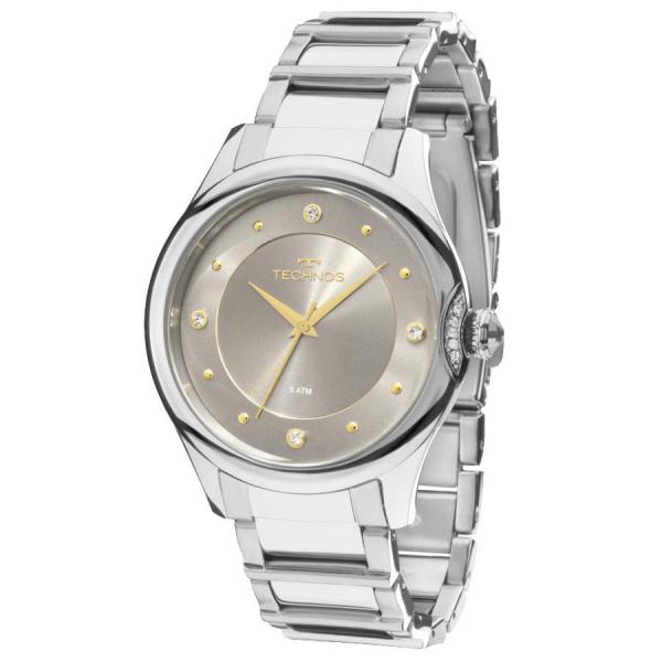 Relógio Technos Feminino Elegance Crystal 2035MFS/3C