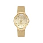 Relógio Technos Feminino Elegance Crystal Dourado 2035mpw/4x