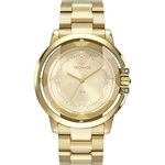 Relógio Technos Feminino Elegance Crystal Dourado 2036MLL/4X