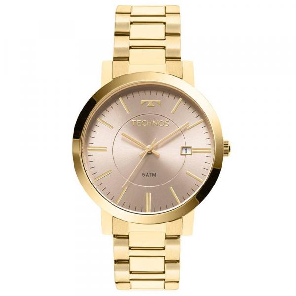 Relógio Technos Feminino Elegance Dress Casual Dourado 2115kzw/4m