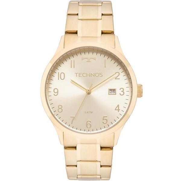 Relógio Technos Feminino Elegance Dress Dourado 2115mnl4k