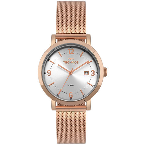 Relógio Technos Feminino Elegance Dress Rosé 2115mpe/4k