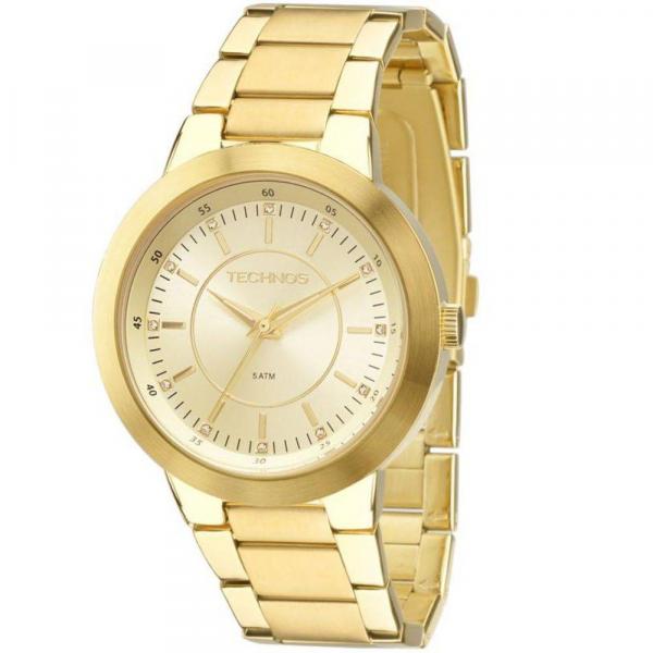 Relógio Technos Feminino Elegance Ladies Fashion Dourado 2035MFF/4X