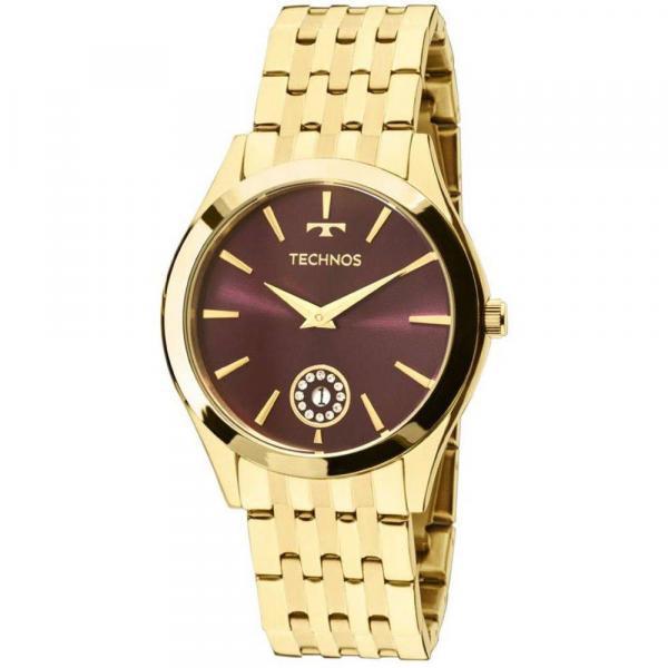 Relógio Technos Feminino Elegance Ladies Fashion Dourado 1M15AQ/4N