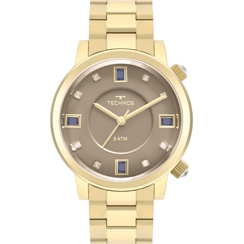 Relógio Technos Feminino Elegance Swarovski 2039BU/4C