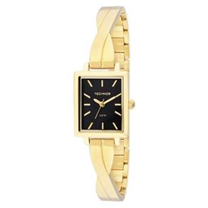 Relógio Technos Feminino Fashion Quadrado Dourado 2035lzl/4p