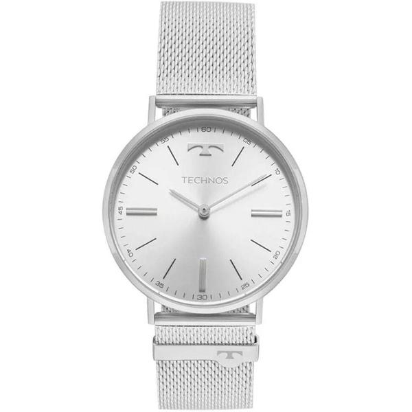 Relógio Technos Feminino Prateado Classic Slim 2025LTL/1K