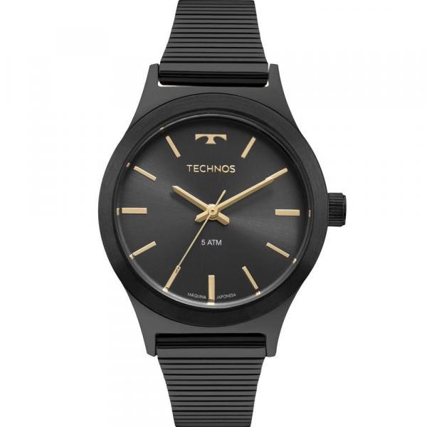 Relógio Technos Feminino Preto Elegance 2035MQJ/4C