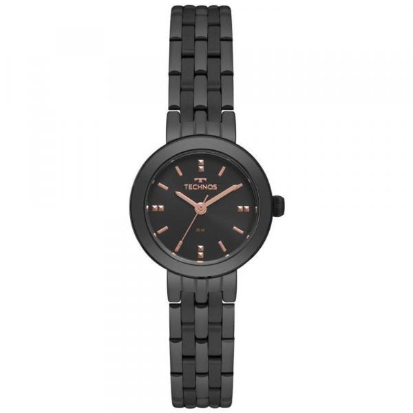 Relógio Technos Feminino Preto Elegance 2035mqn/4p