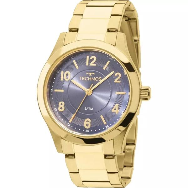 Relógio Technos Feminino Ref: 2035mft/4a Casual Dourado