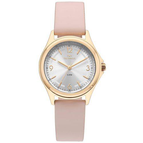 Relógio Technos Feminino Ref: 2035mnj/2k Casual Dourado