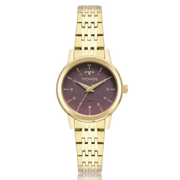 Relógio Technos Feminino Ref: 2035mox/4n Elegance Dourado