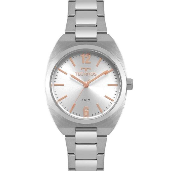 Relógio Technos Feminino Ref: 2035moz/1k Elegance Prata