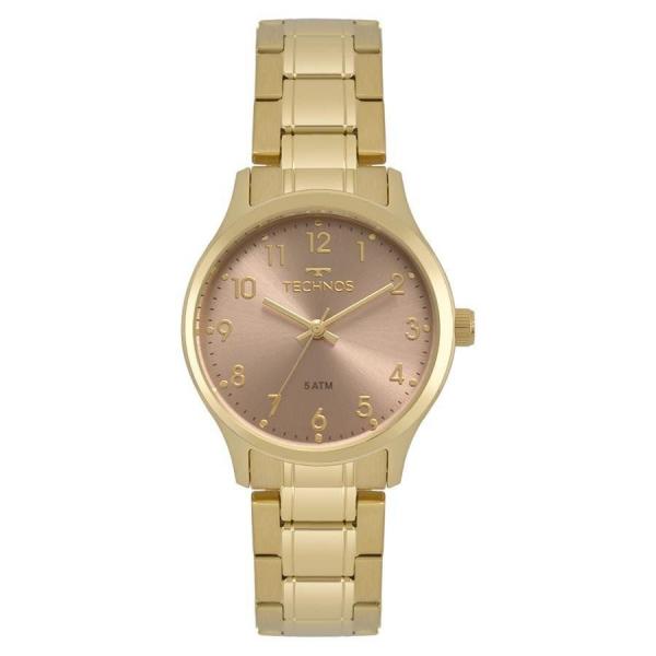 Relógio Technos Feminino Ref: 2035mpf/4t Elegance Dourado