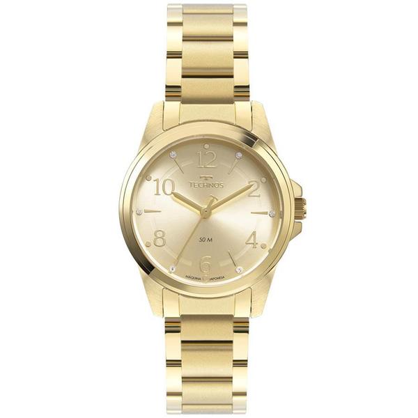 Relógio Technos Feminino Ref: 2035mtf/1x Elegance Dourado