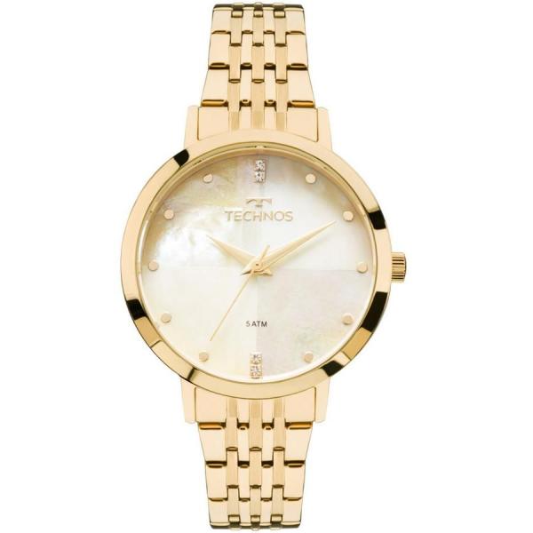 Relógio Technos Feminino Ref: 2036mjg/4b Fashion Dourado