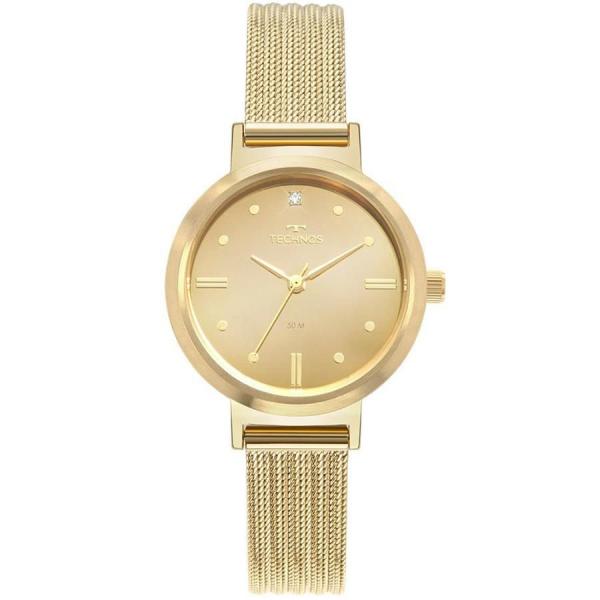 Relógio Technos Feminino Ref: 2036mlr/4d Mini Dourado