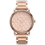 Relógio Technos Feminino Ref: 2039cn/4t Matelassé Rosé