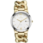 Relógio Technos Feminino Ref: 2115mwf/1k Elegance Bicolor