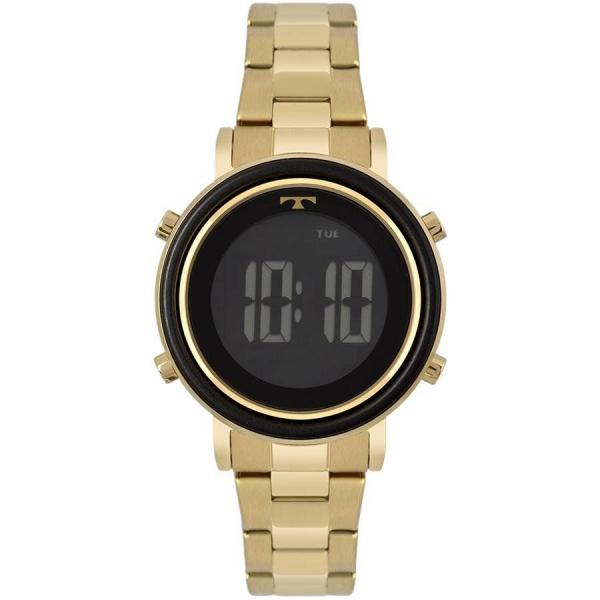 Relógio Technos Feminino Ref: Bj3059ac/4p Digital Dourado