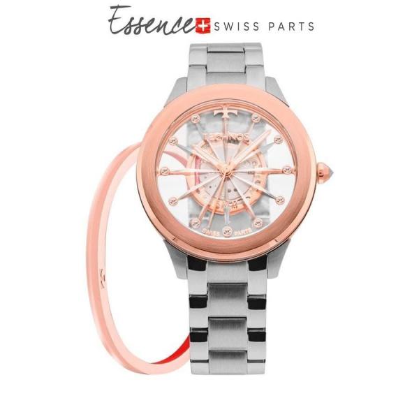 Relógio Technos Feminino Ref: F03101ab/k1w Essence Swiss Parts