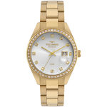 Relógio Technos Feminino Riviera Dourado 2115moi/4k