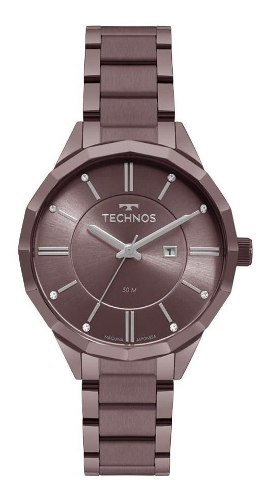 Relogio Technos Feminino Roxo a Prova Dagua 2015ccn/4g