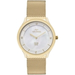 Relógio Technos Feminino Slim Dourado GL20HH1B