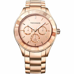 Relógio Technos Feminino Socia Rose Gold Caixa - 4.4 - 6P29AEP/4T