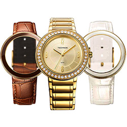 Relógio Technos Feminino Social Troca Pulseira - 2035LLT/4X