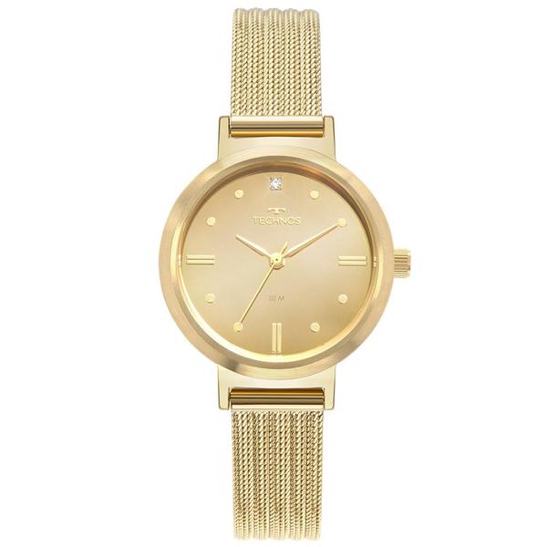 Relógio Technos Feminino Style Dourado 2036MLR/4D