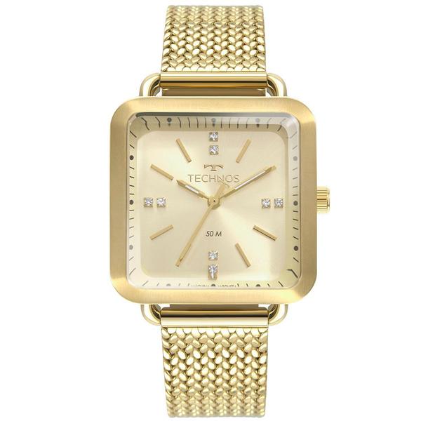 Relógio Technos Feminino Style Dourado 2036MME/4X