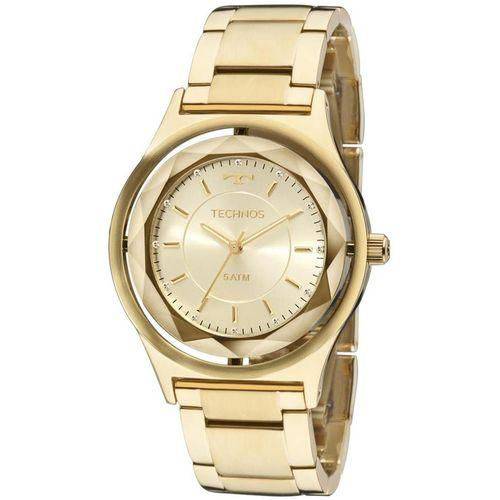 Relogio Technos Feminino Swarovski Elegance Crystal 2035Mic/4X