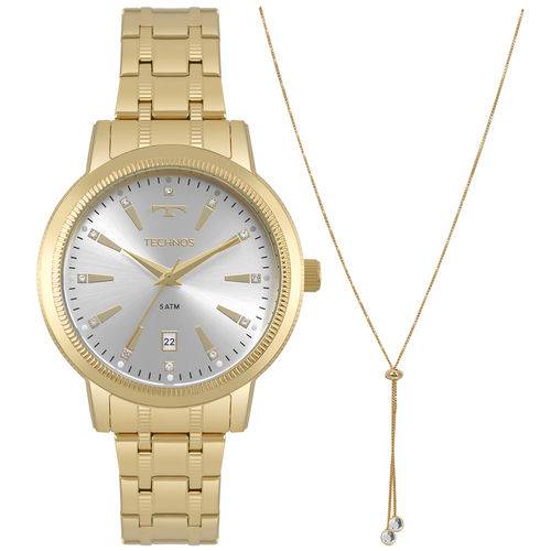 Relógio Technos Feminino Trend Dourado 2115mrs/k4k