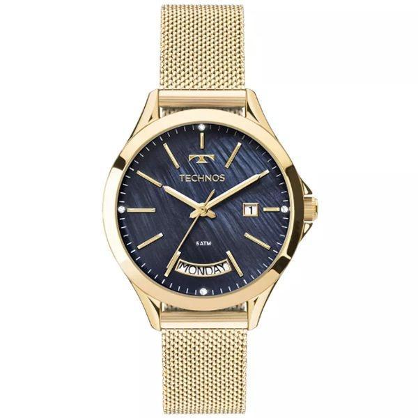 Relógio Technos Feminino Trend Dourado 2350af/4a