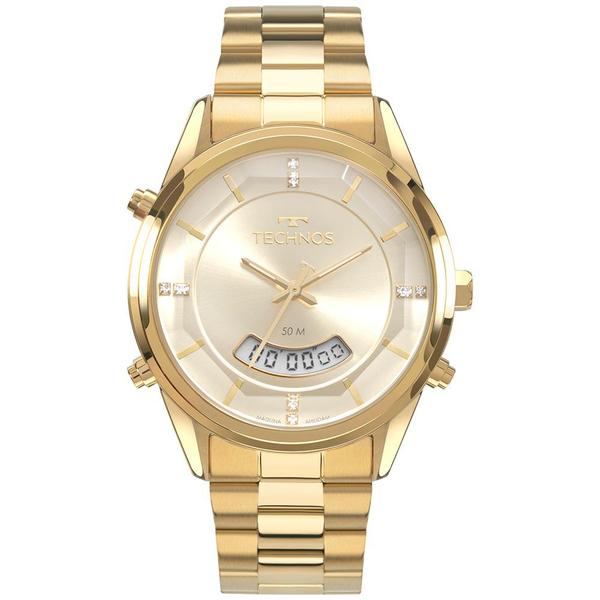 Relógio Technos Feminino Trend Dourado t200aj/4x