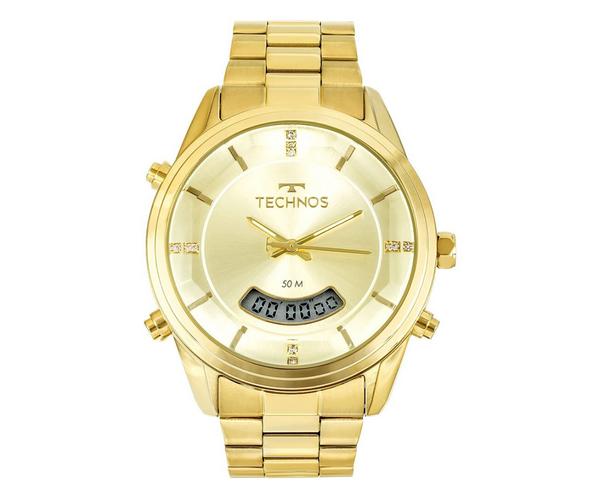 Relógio Technos Feminino Trend Dourado T200aj/4x