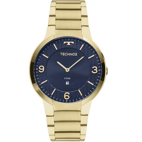 Relógio Technos GL15AN/4A Pulseira de Aço Dourado