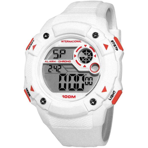 Relógio Technos Internacional Int1360/8b - Branco