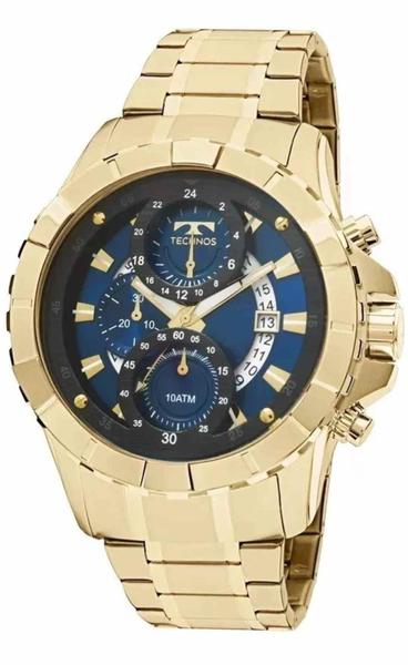 Relógio Technos Legacy Masculino Cronógrafo Dourado JS15EM/4A