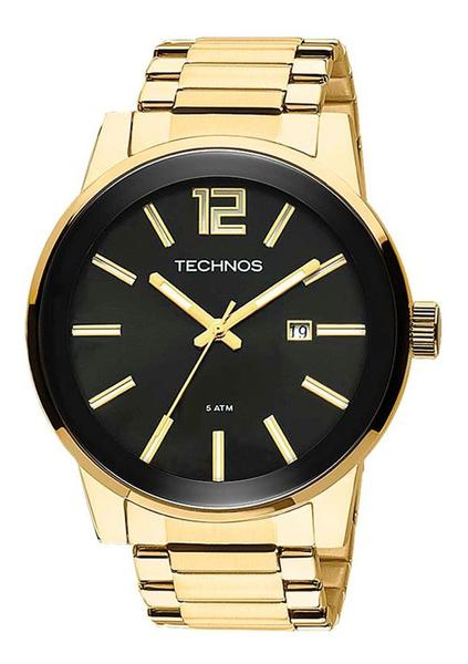 Relógio Technos Masculino 2115tt4p Classic Dourado